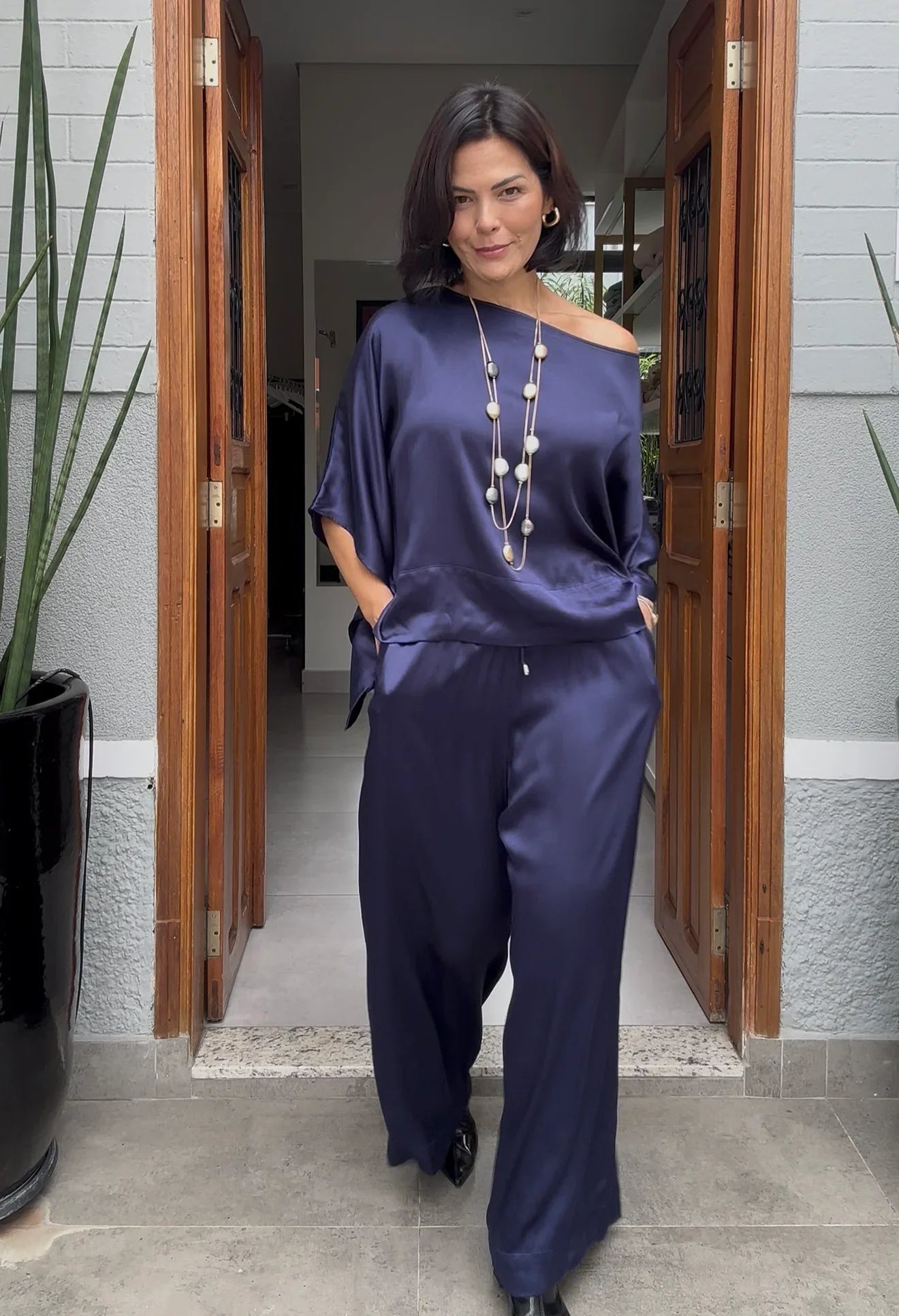 Conjunto Kimono Viscose Acetinado
